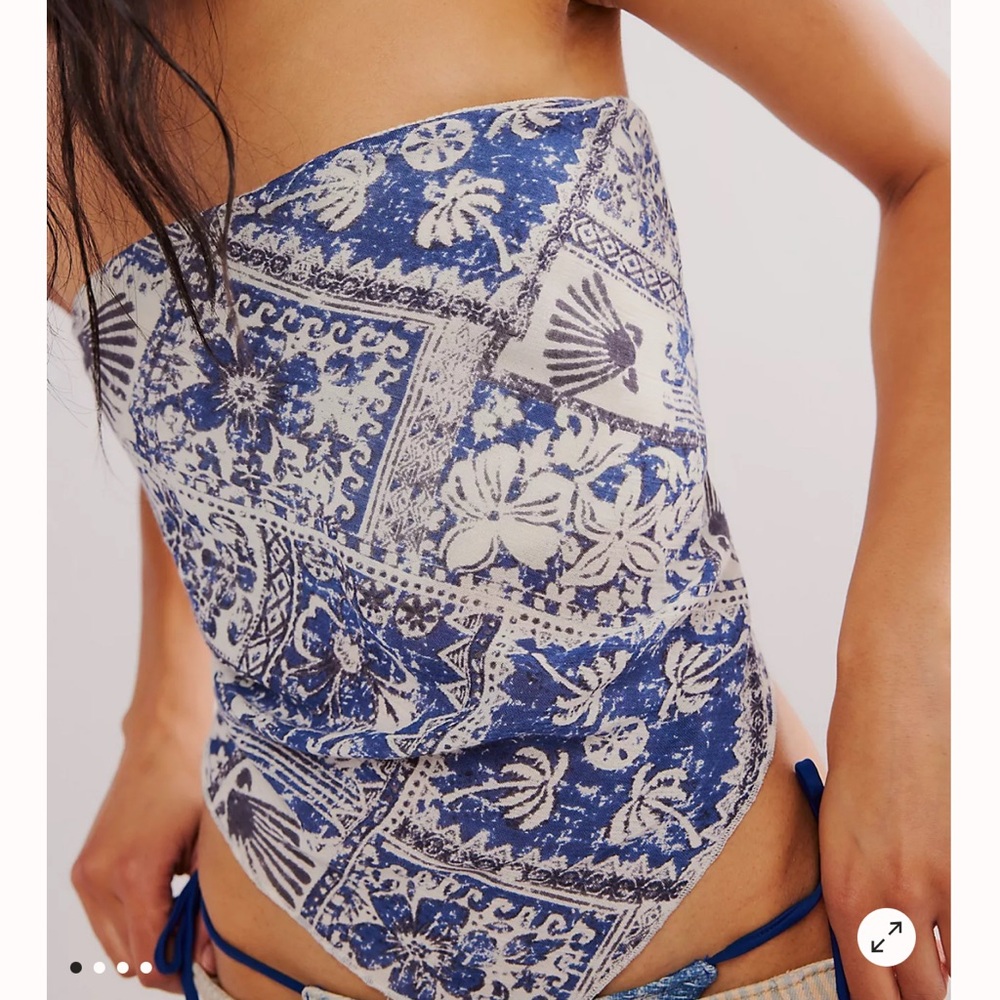 Free People bandana top